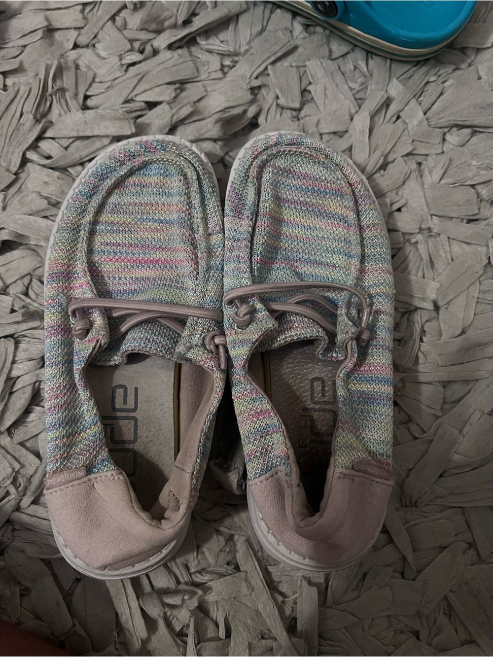 Hey dude pastel Multi-Color Slip-On Shoes - Pink Trim